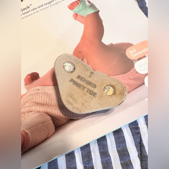 Owlet Sock Gen. 3. - Picture 3 of 4